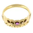 Early 20th century 18ct gold ruby & diamond ring