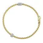 18ct gold diamond 'Eka' bracelet, by Fope