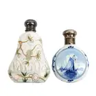 Delft and Enamel scent bottle 