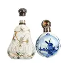 Delft and Enamel scent bottle 