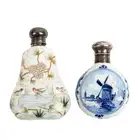 Delft and Enamel scent bottle 