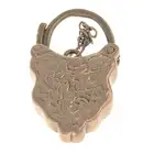 Late 19th century garnet padlock