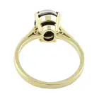 18ct gold ammolite triplet single-stone ring
