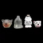 Two scent bottles modelled as Bonzo