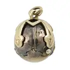 Late 19th century masonic ball pendant