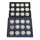 Elizabeth II - Twenty Four Silver Commemorative Proof £5 Coins 