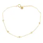 18ct gold diamond bracelet