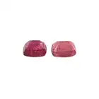 Two rectangular-shape rubellites, 5.49ct