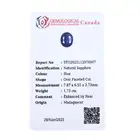 Oval-shape sapphire, 1.73ct