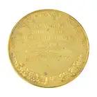 Sir Winston Churchill, 1940 Club, 9ct gold medal