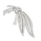 Mid 20th century platinum diamond brooch