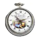 Pair case pocket watch by Pier Rigaud