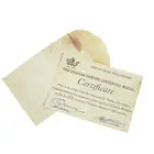 Charles Dickens, Centenary of death 1970, silver-gilt medals (2)