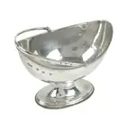 George V Scottish silver sugar basket