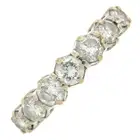 18ct gold diamond seven-stone ring