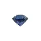 Circular-shape sapphire, 3.65ct