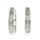 18ct gold diamond earrings