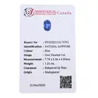 Oval-shape sapphire, 1.55ct