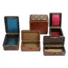 Five assorted inlaid boxes
