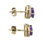 Gem-set earrings & necklace