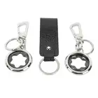 Three Montblanc keyrings