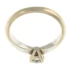 18ct gold diamond single-stone ring
