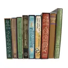 Nine Folio Society books