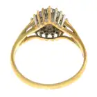 Diamond cluster ring