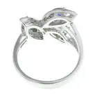 18ct gold sapphire & diamond dress ring