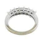 18ct gold diamond seven-stone ring
