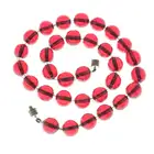 Mid 20th century plastic bead necklace