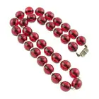 Mid 20th century plastic bead necklace