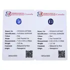 Two oval-shape sapphires, 2.22ct