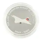 999 Silver Medal - The Last Scheduled Flight of Concorde