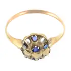 Gem-set dress ring