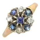 Gem-set dress ring
