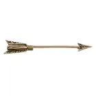 Early 20th c. diamond & sapphire arrow jabot pin 