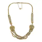 Victorian 9ct heart & chain choker necklace