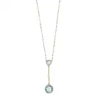 Early 20th century aquamarine necklace