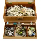 Box of jewellery & costume jewellery
