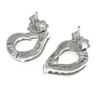 18ct gold diamond stud earrings