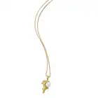 Cultured pearl 'Tender' pendant, by Magerit