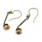 Early 20th century opal drop earrings