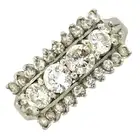 Diamond dress ring