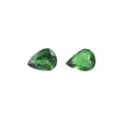 Two pear-shape tsavorite garnets, 1.49ct