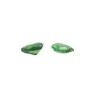 Two pear-shape tsavorite garnets, 1.49ct