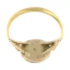 Early 20th century split pearl & turquoise ring