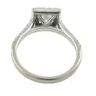 18ct gold diamond cluster ring