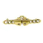 Late 19th century gem & diamond heart brooch