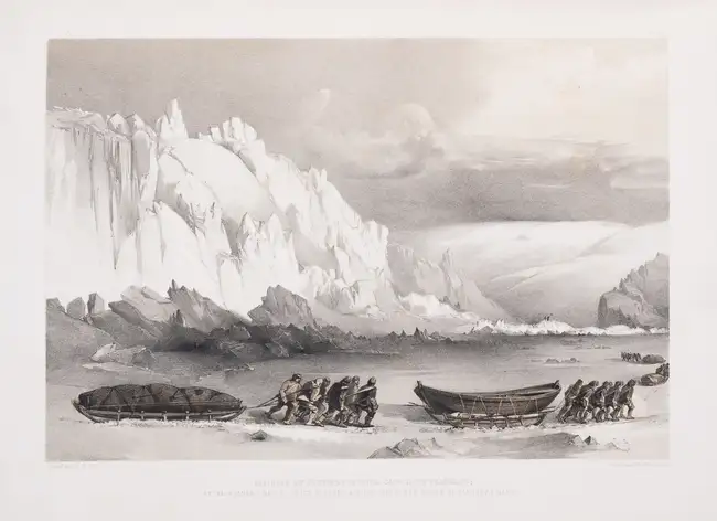 233 Polar.- May (Commander Walter W.) A Series of Fourteen Sketches made During the Voyage up Wellington Channel in Search of Sir John Franklin, first edi...